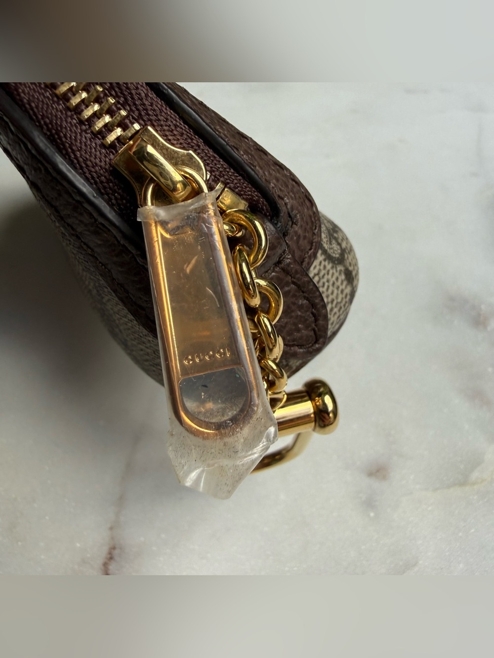 Gucci Ophidia GG Supreme Key Pouch - Picture 7 of 13
